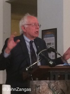 Senator Sanders opposes the TPP. 