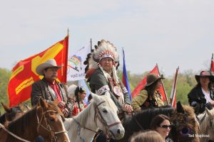 Part of the success of the anti-Keystone XL Pipeline campaign was due to unusual partnerships like The Cowboy & Indian Alliance./ Photo by Ted Majdosz