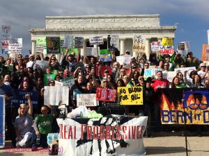 Reclaim Democracy rally at the Lincoln Memorial./Photo by John Zangas